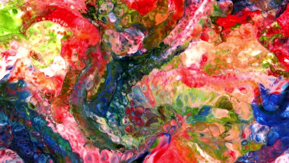 Abstract Colorful Paint Ink Liquid Explode  alt