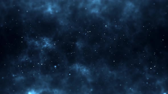 abstract blue particles 4k background fluid particles particles waving background