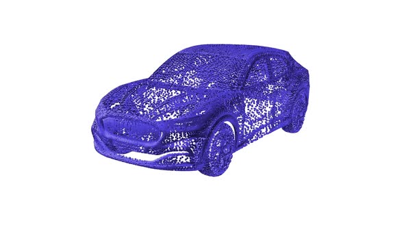 Car From Rotating Cubes 