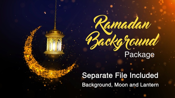Ramadan Background Package