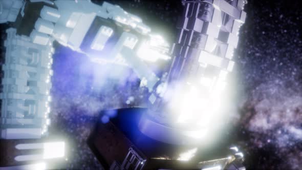 Spaceship Spacecraft Outer Galaxy Universe alt