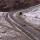 Car in the Mountains of the Caucasus in Winter - VideoHive Item for Sale