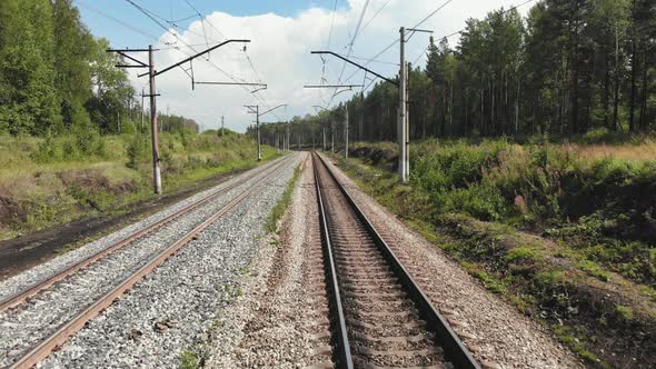 The TransSiberian Railway in Russia