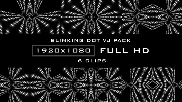 Blinking Dot Vj Pack