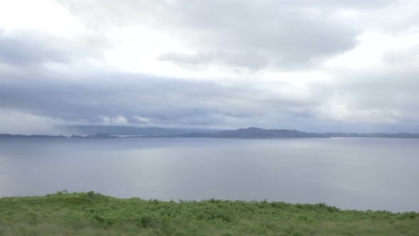 Panorama with water and islands