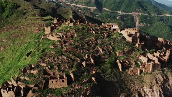 Abandoned Village of Amuzgi in the Mountains