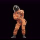 Astronaut Dancing Wide Shot - VideoHive Item for Sale