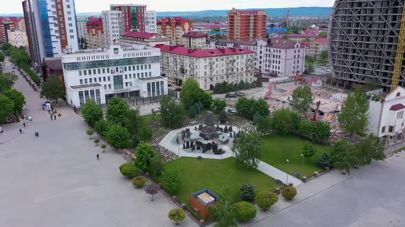 GROZNY THE CHECHEN REPUBLIC OF ICHKERIA CAUCASUS RUSSIA 6 SEPTEMBER 2019 Day of Civil Concord and