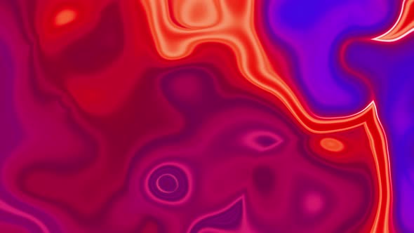 Red and pink color liquid animation. silky marble liquid animation, Colorful liquid effect. Vd 06