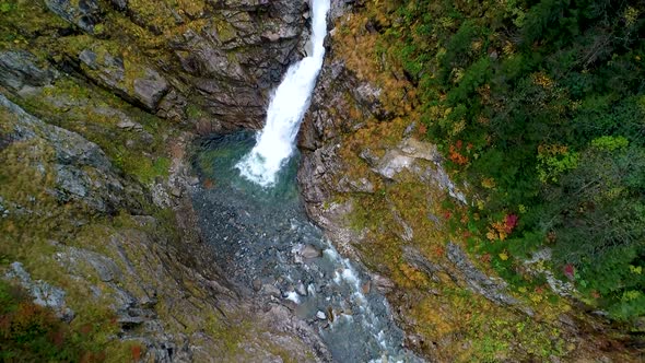 Canyon And Waterfall