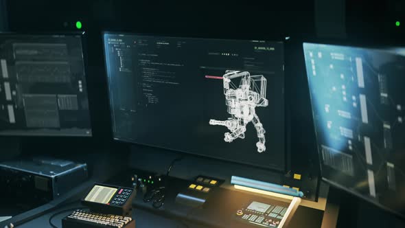 Typing the programming source code into the video game development application alt