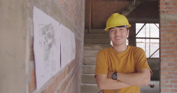 Asian Male Building Designer