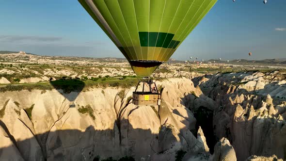 The Cappadocia region of Turkey is the most popular location in the world for hot air ballooning.