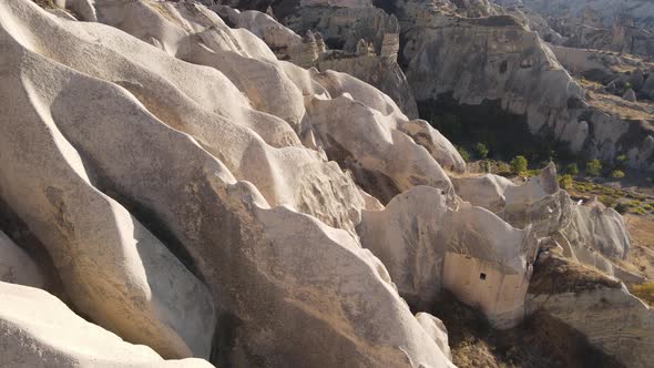 Aerial View Cappadocia Landscape