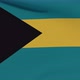 Flag Bahamas Patriotism National Freedom Seamless Loop - VideoHive Item for Sale