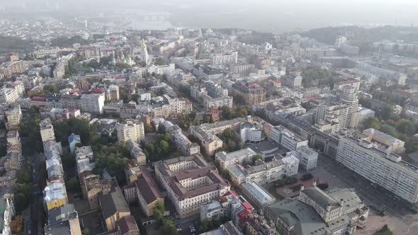 Kyiv - the Capital of Ukraine. Aerial View. Kiev