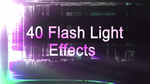 Light Flash Transitions Overlay Package