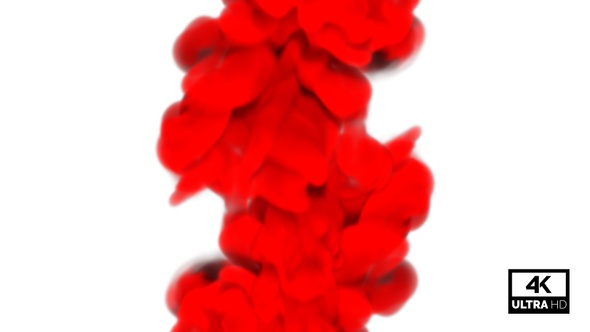 Red Smoke Collsion And Spreading alt