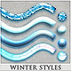 18 Winter Styles - GraphicRiver Item for Sale