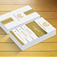 New Golden Business Card - GraphicRiver Item for Sale