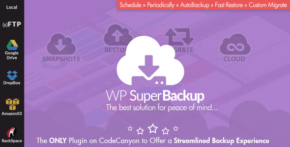 Super Backup & Clone - Migrate for WordPress