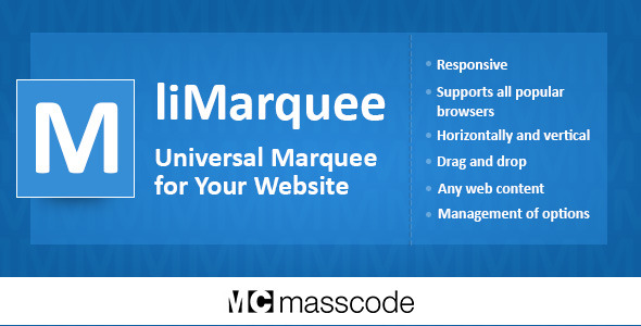 liMarquee - Horizontal and Vertical Scrolling of Text or Image or HTML Code