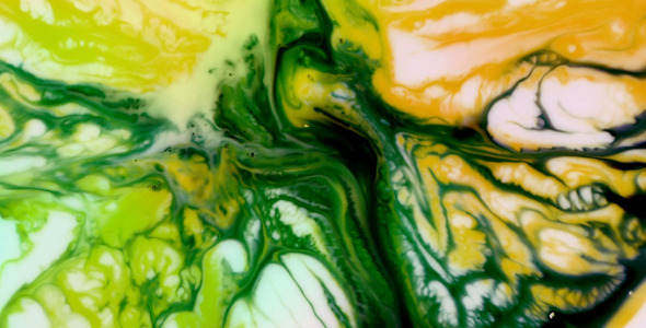 Abstract Colorful Paint Ink Liquid Explode 14