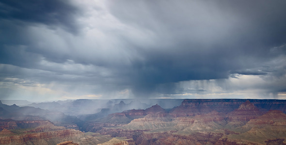 Grand Canyon Rain