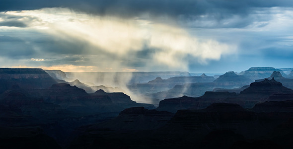 Rainfall Grand Canyon