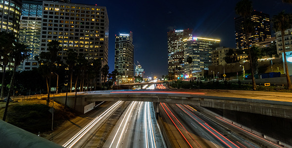 Downtown Los Angeles Freeway