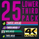 25 Lower Thirds Pack  - VideoHive Item for Sale