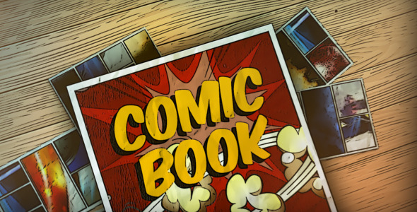 after effects comic book template free download