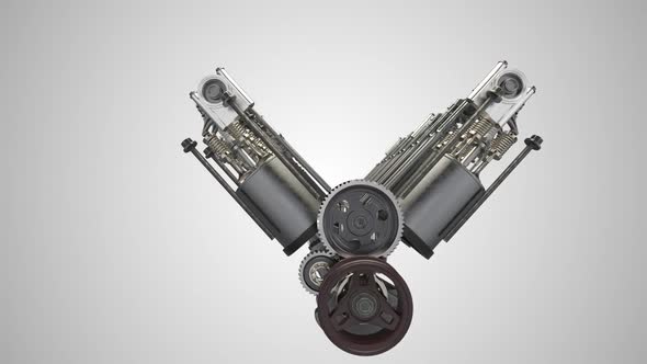 Engine Pistons V12