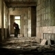 Terrorist Runs In a Ruined Building - VideoHive Item for Sale