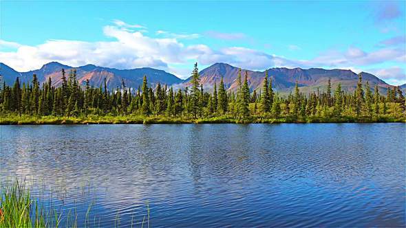 Lake on Alaska