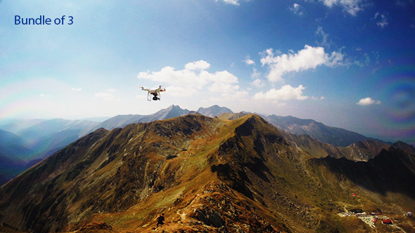 Drone in the Mountain