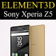 Element3D - Sony Xperia Z5 - 3DOcean Item for Sale