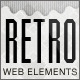 Retro Web Elements - A Vintage Trio - GraphicRiver Item for Sale