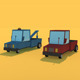 2 Low Poly Trucks - 3DOcean Item for Sale
