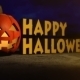 Halloween Pumpkin, Creepy Holiday Background - VideoHive Item for Sale