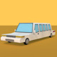 Low Poly Limousine - 3DOcean Item for Sale