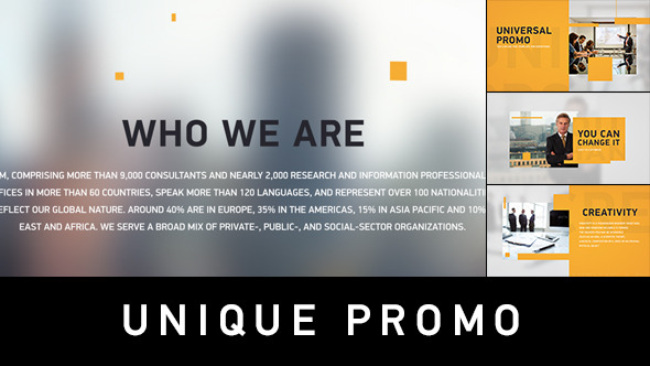 Unique Promo v1 | Corporate Presentation