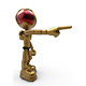 3D Golden Astronaut Pointing - GraphicRiver Item for Sale