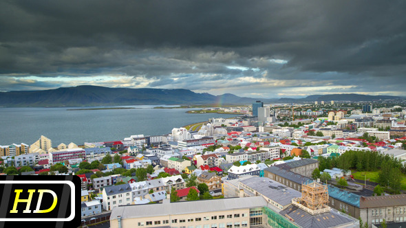 Reykjavik City View 2