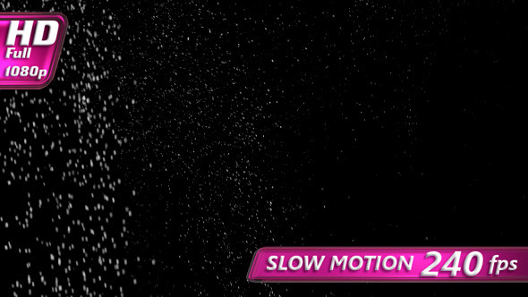 White Particles on a Black Background alt