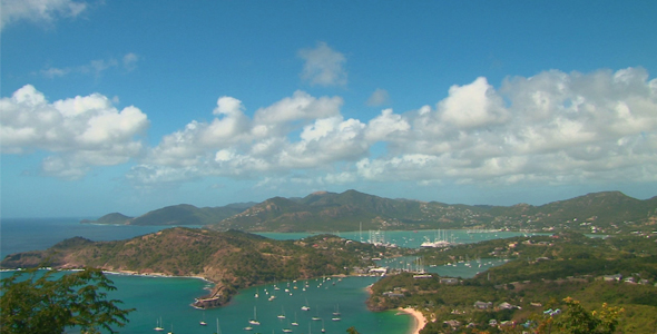 View from Shirley Heights