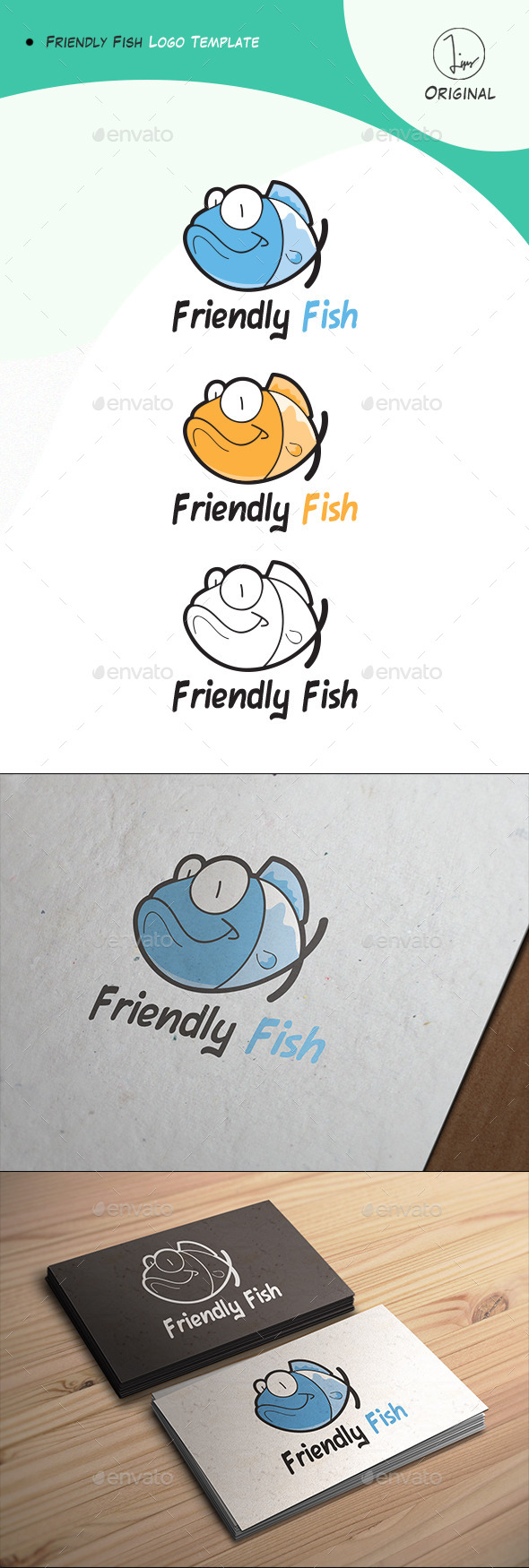 Friendly Fish Logo