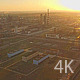 The Huge Industrial Plant at Sunset - VideoHive Item for Sale