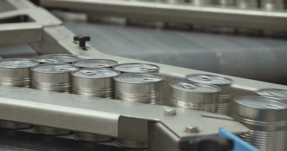 Canned food automated production line