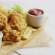 Fresh Sauces Near Fried Chicken Wings - VideoHive Item for Sale